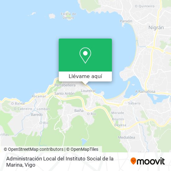 Mapa Administración Local del Instituto Social de la Marina