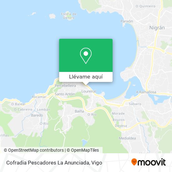Mapa Cofradia Pescadores La Anunciada