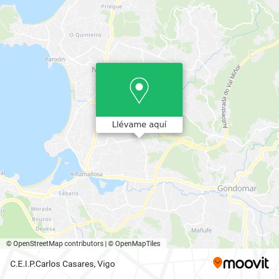 Mapa C.E.I.P.Carlos Casares