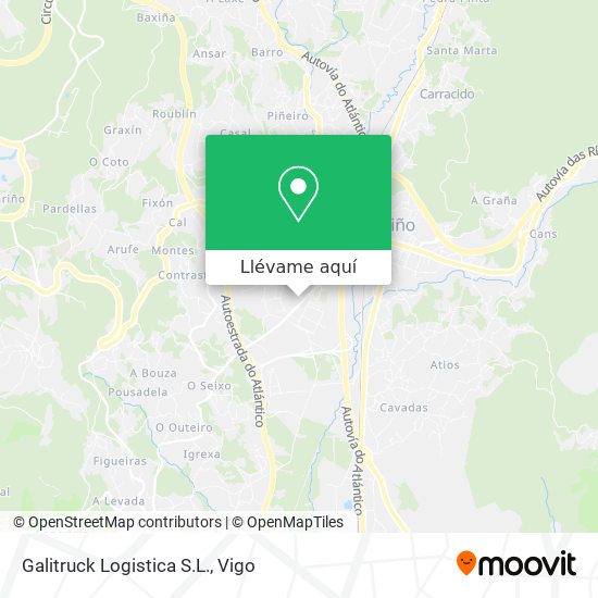 Mapa Galitruck Logistica S.L.