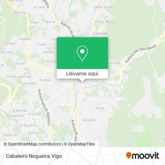 Mapa Cabaleiro Nogueira