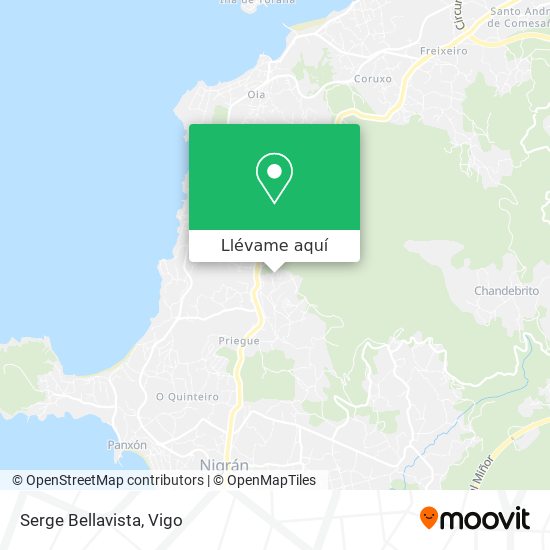 Mapa Serge Bellavista