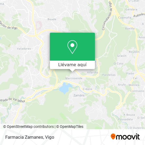 Mapa Farmacia Zamanes