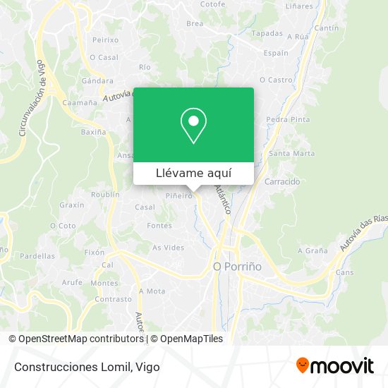 Mapa Construcciones Lomil