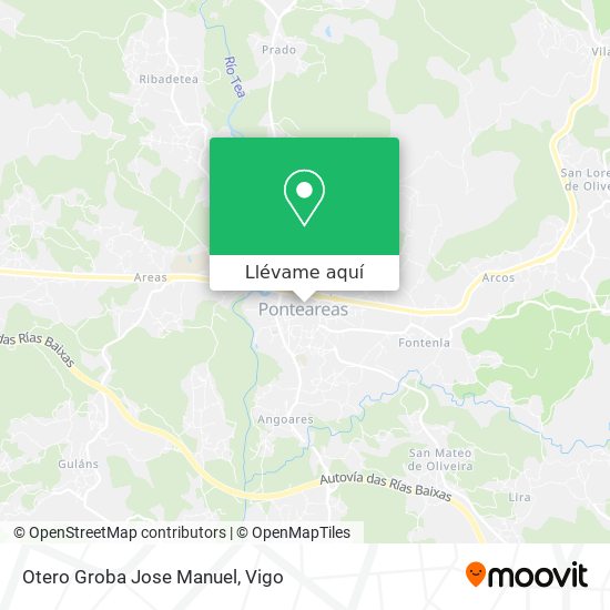 Mapa Otero Groba Jose Manuel