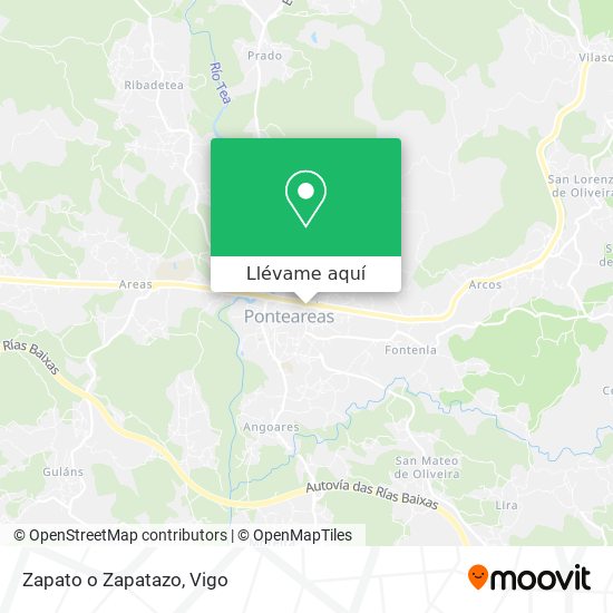 Mapa Zapato o Zapatazo