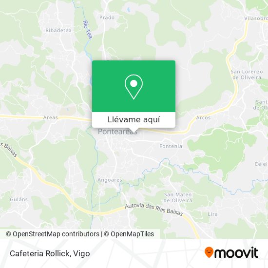 Mapa Cafeteria Rollick