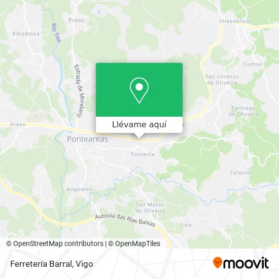 Mapa Ferretería Barral