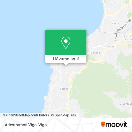 Mapa Adestramos Vigo