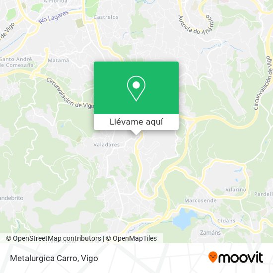 Mapa Metalurgica Carro