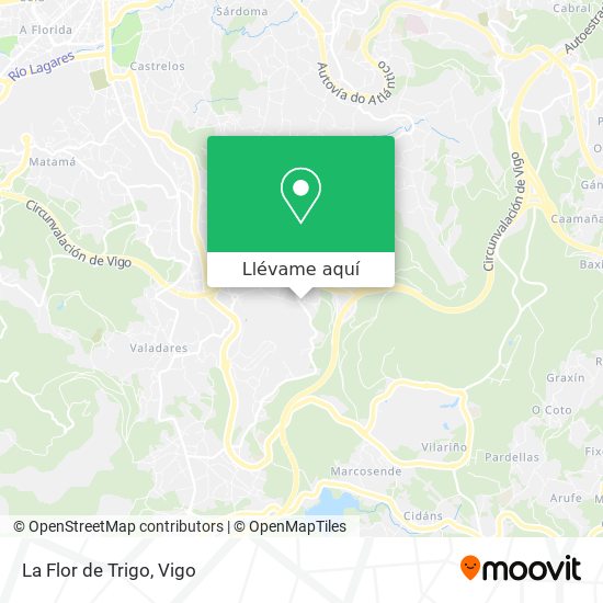 Mapa La Flor de Trigo