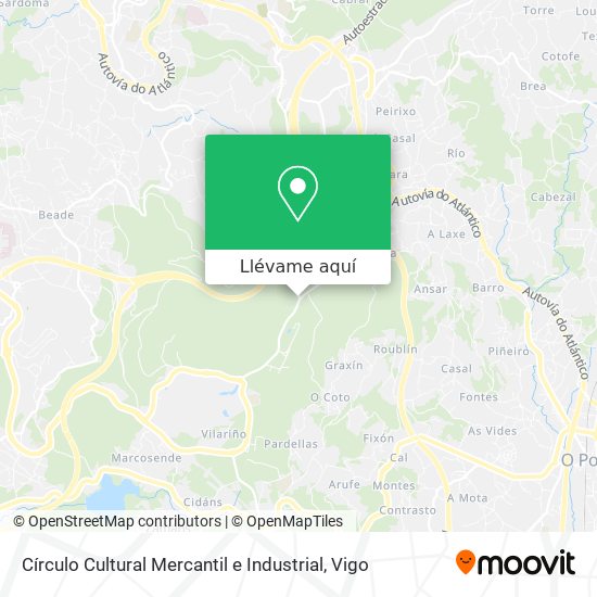 Mapa Círculo Cultural Mercantil e Industrial