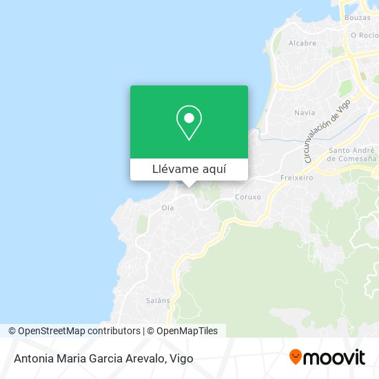 Mapa Antonia Maria Garcia Arevalo