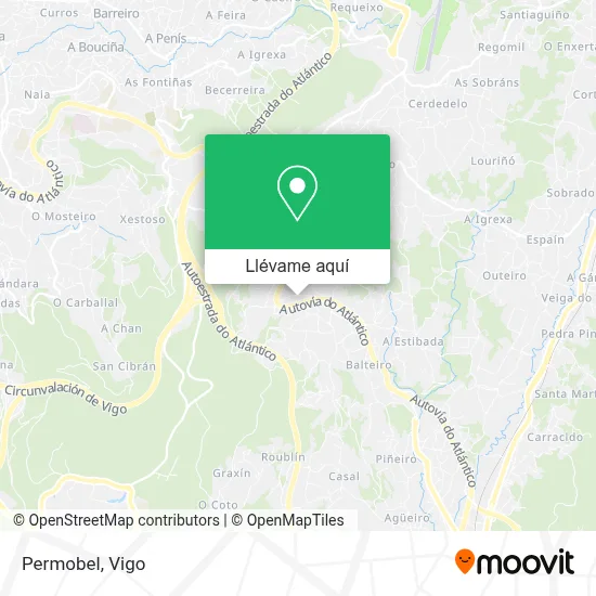 Mapa Permobel
