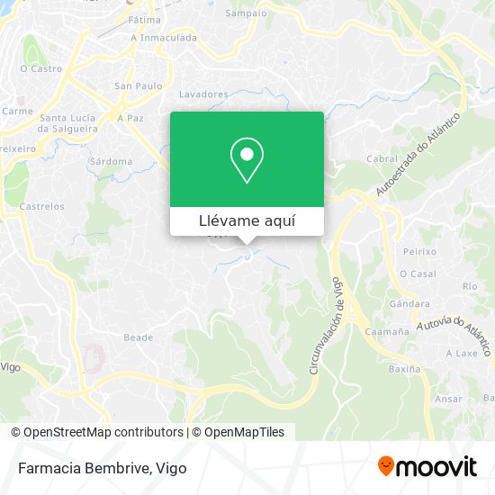 Mapa Farmacia Bembrive