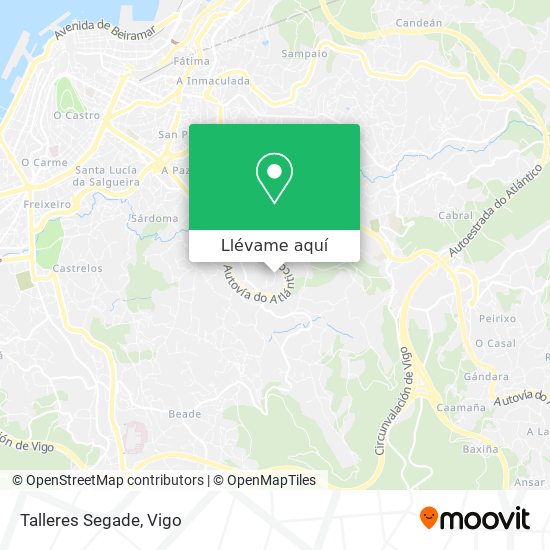 Mapa Talleres Segade