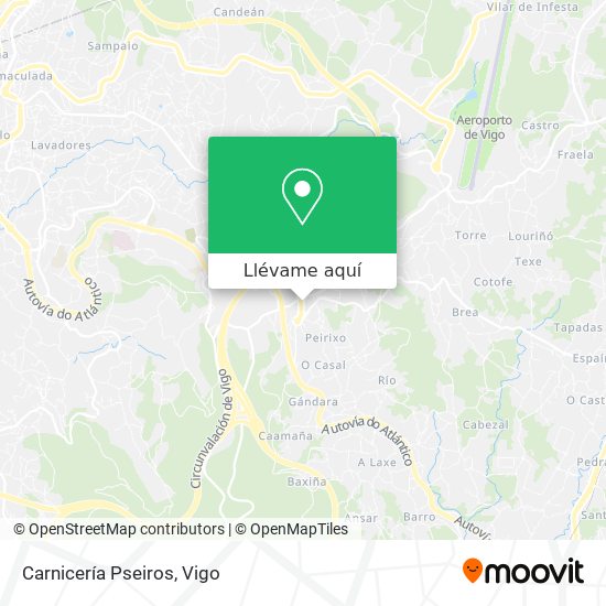 Mapa Carnicería Pseiros