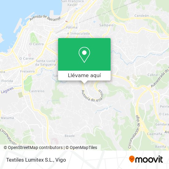 Mapa Textiles Lumitex S.L.