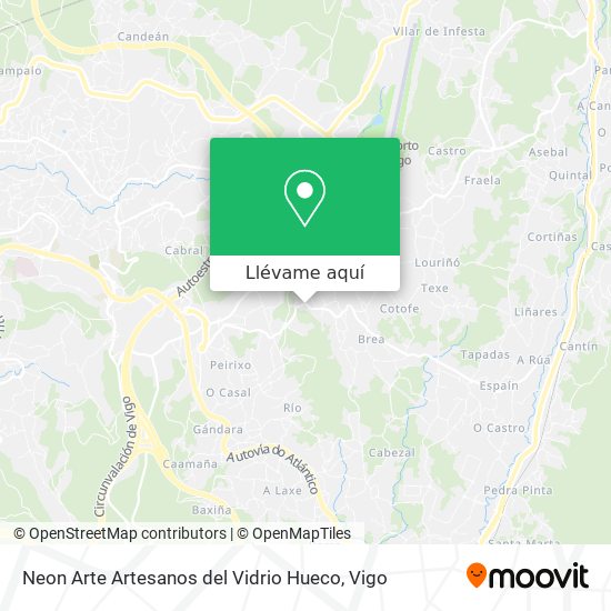 Mapa Neon Arte Artesanos del Vidrio Hueco