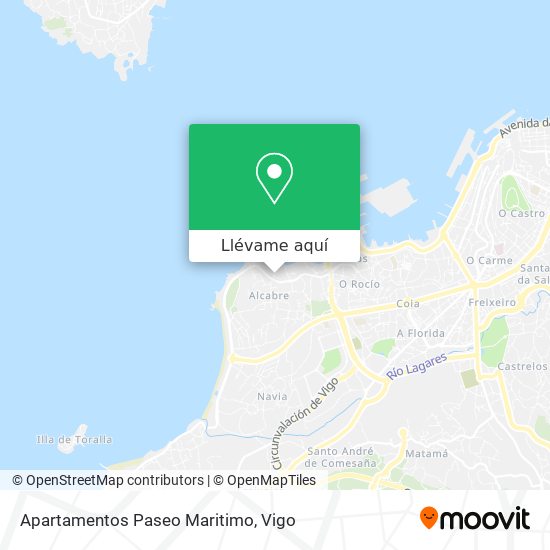 Mapa Apartamentos Paseo Maritimo