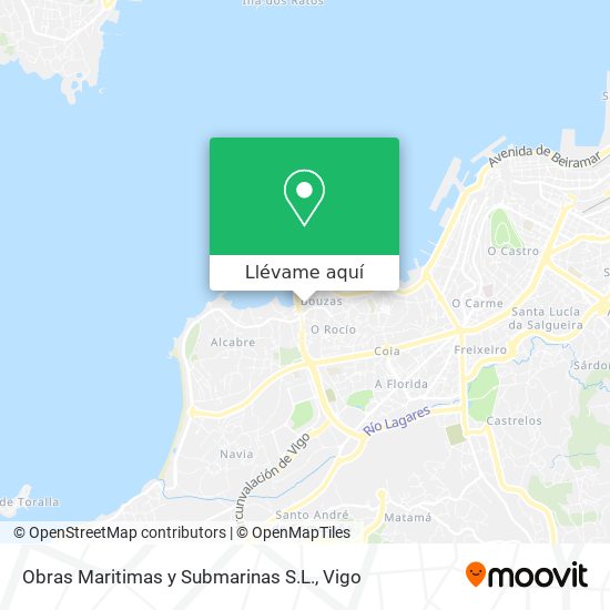 Mapa Obras Maritimas y Submarinas S.L.