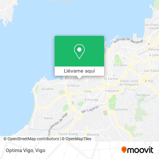 Mapa Optima Vigo