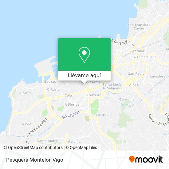 Mapa Pesquera Montelor