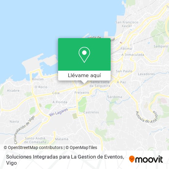 Mapa Soluciones Integradas para La Gestion de Eventos