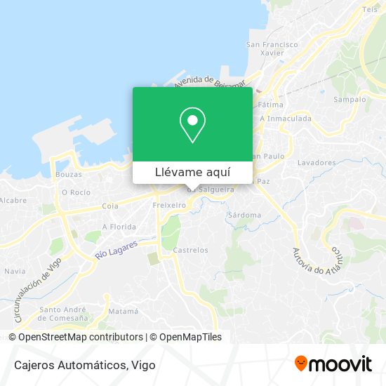Mapa Cajeros Automáticos