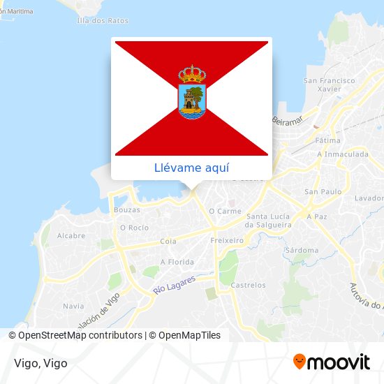 Mapa Vigo