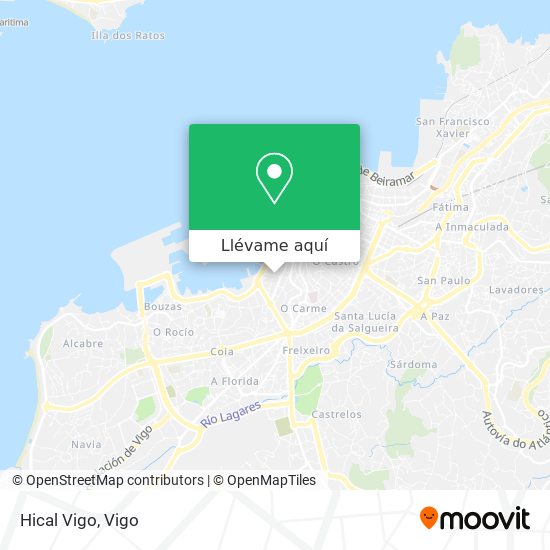 Mapa Hical Vigo