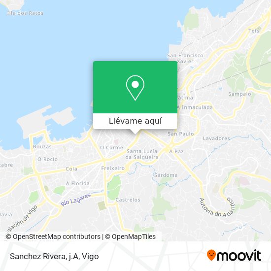 Mapa Sanchez Rivera, j.A