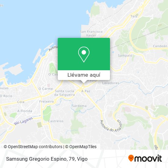 Mapa Samsung Gregorio Espino, 79