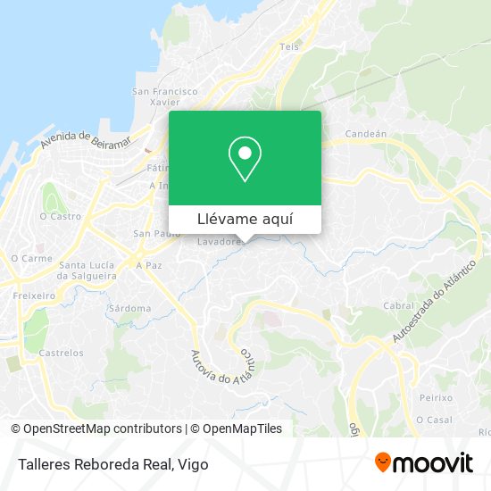 Mapa Talleres Reboreda Real