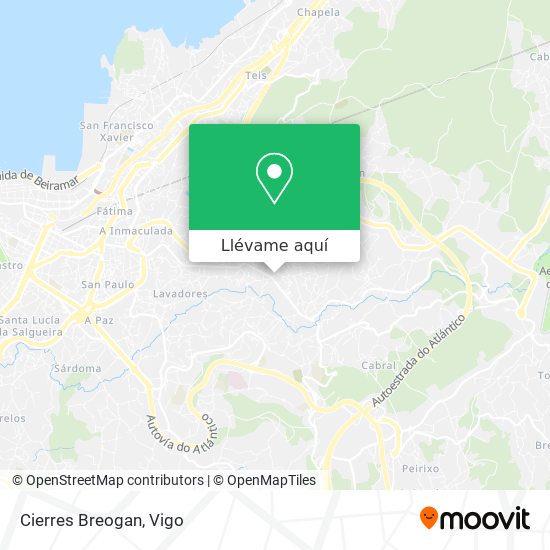Mapa Cierres Breogan