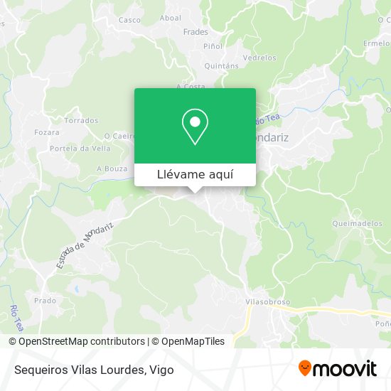 Mapa Sequeiros Vilas Lourdes