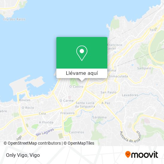 Mapa Only Vigo