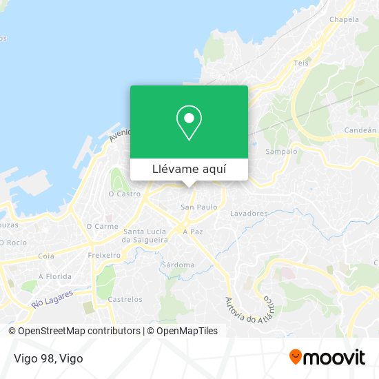 Mapa Vigo 98