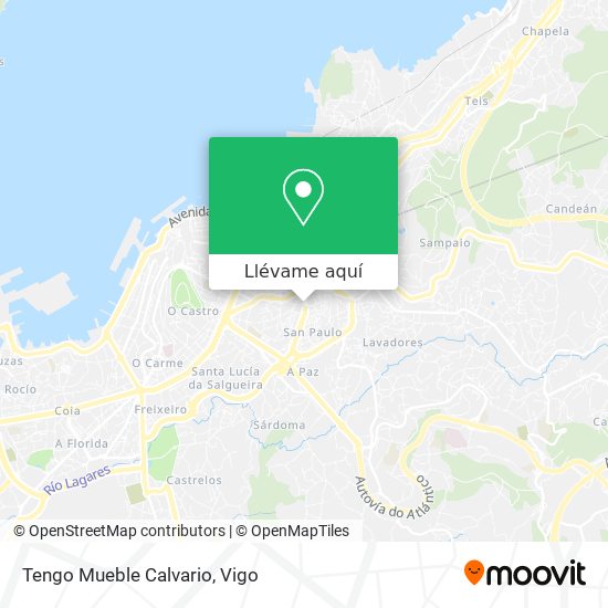 Mapa Tengo Mueble Calvario
