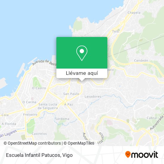 Mapa Escuela Infantil Patucos