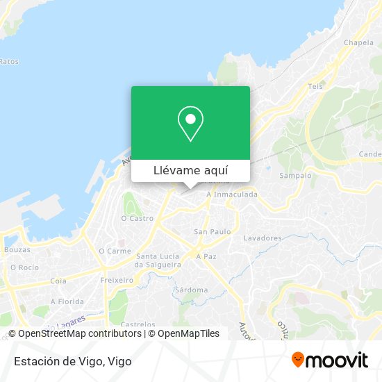 Mapa Estación de Vigo