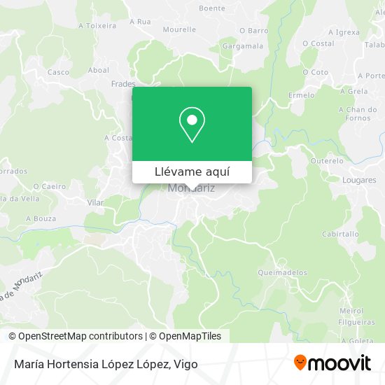 Mapa María Hortensia López López