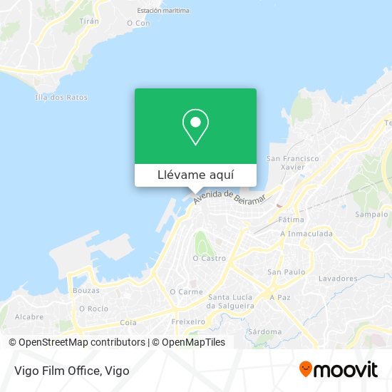 Mapa Vigo Film Office