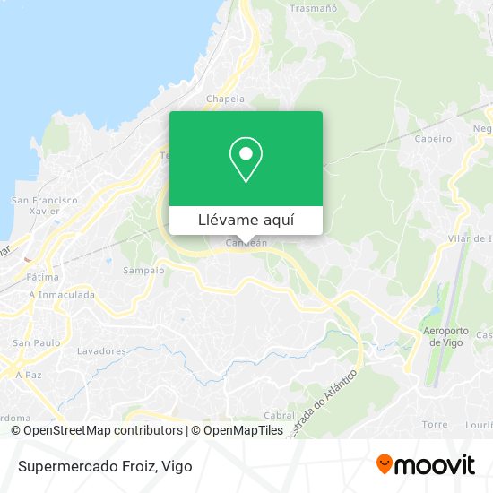 Mapa Supermercado Froiz