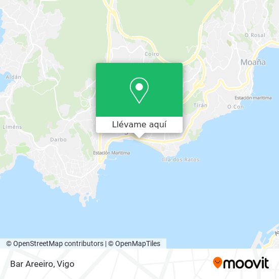 Mapa Bar Areeiro