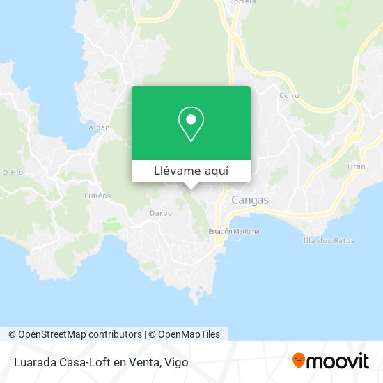 Mapa Luarada Casa-Loft en Venta