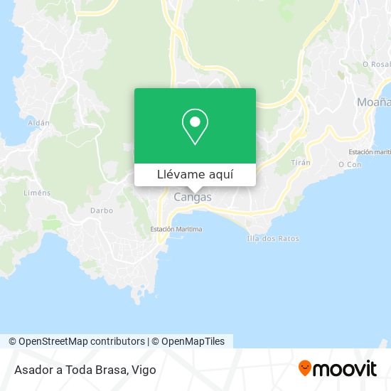 Mapa Asador a Toda Brasa