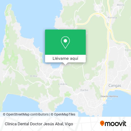 Mapa Clínica Dental Doctor Jesús Abal