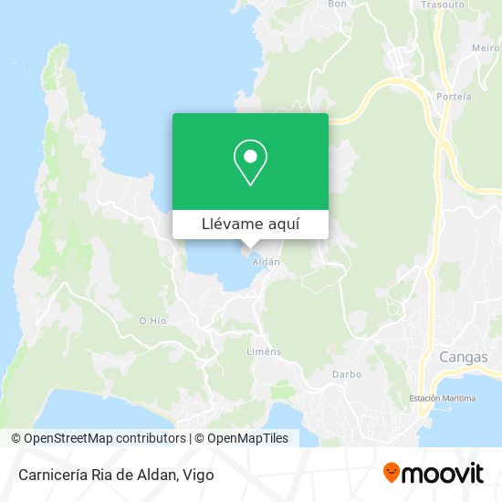 Mapa Carnicería Ria de Aldan