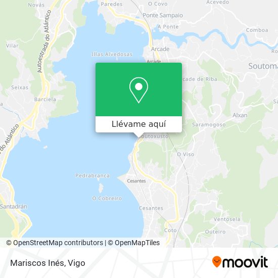 Mapa Mariscos Inés